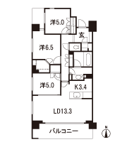 Floor: 3LDK + WIC + SIC, the occupied area: 80.25 sq m, Price: TBD