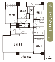 Floor: 4LDK, occupied area: 97.42 sq m, Price: TBD