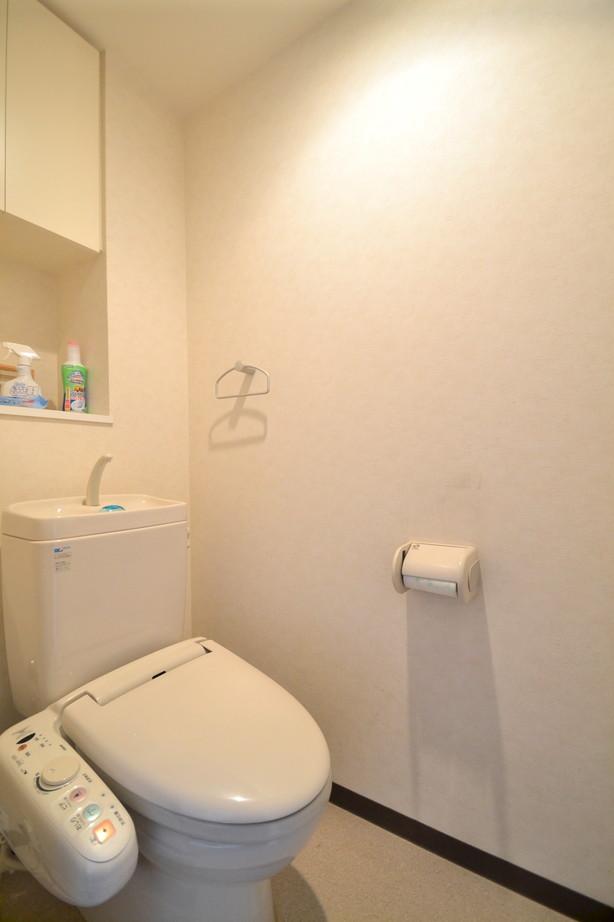 Toilet. Warm water cleaning toilet seat with toilet