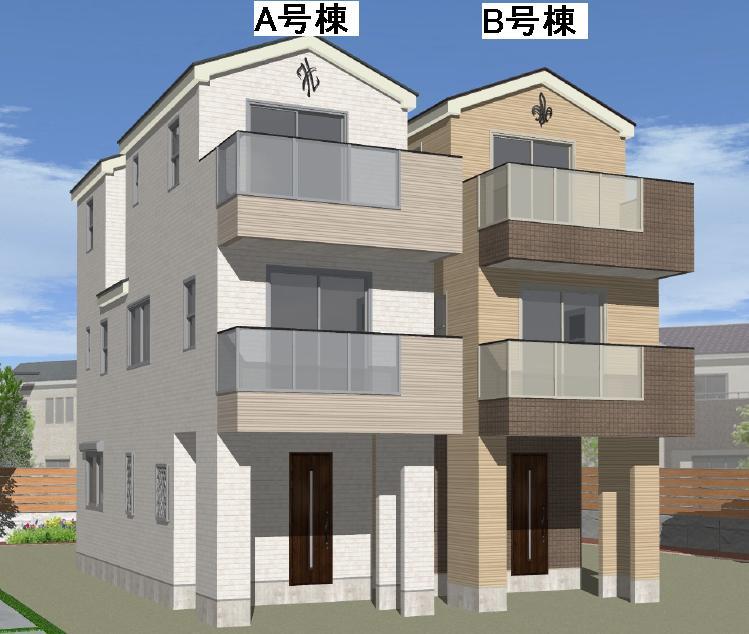 Rendering (appearance). (A ・ B Building) Rendering