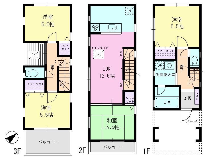 Other. A ・ Building B between the floor plan