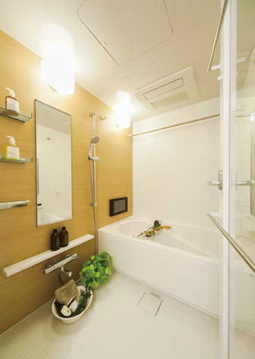 Bathing-wash room.  [Bathroom of relaxation relaxed] Accent is the bathroom that will produce a mood healing luxury and comfortable.