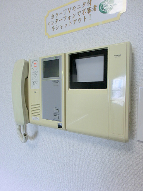 Security. Monitor with intercom