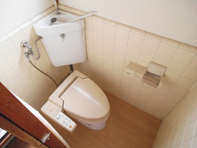 Toilet. Bidet with toilet