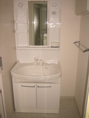 Washroom. Independent wash room with hand shower