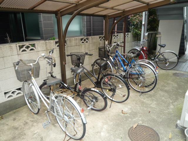 Other common areas. Bicycle parking stations other