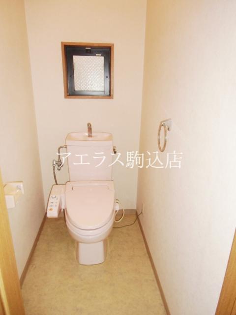 Toilet. Warm water washing toilet seat