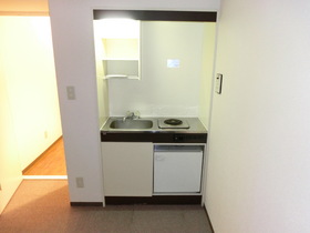 Kitchen. It comes with a 1-neck electric stove