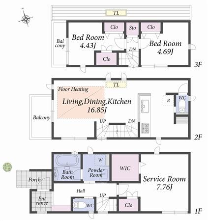 Floor plan. Floor plan C Building