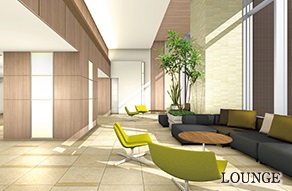 Other common areas. Lounge Rendering