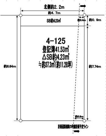 Compartment figure. 28.8 million yen, 1LDK+S, Land area 41.53 sq m , Building area 86.7 sq m