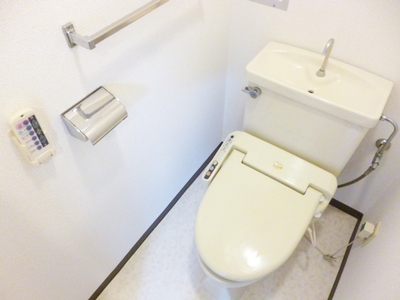 Toilet. Washlet is marked with toilet of function ☆