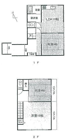 Floor plan. 25 million yen, 3LDK, Land area 89.48 sq m , Building area 77.66 sq m