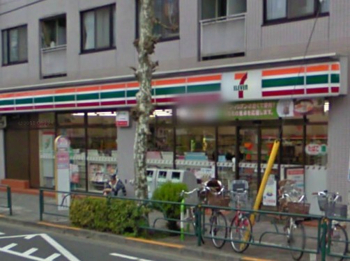 Convenience store. Seven-Eleven Nishigahara 2-chome, 185m up (convenience store)