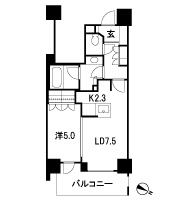 Floor: 1LDK, occupied area: 40.28 sq m, price: 30 million yen ・ 33,300,000 yen, now on sale