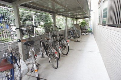 Other common areas. Bicycle-parking space