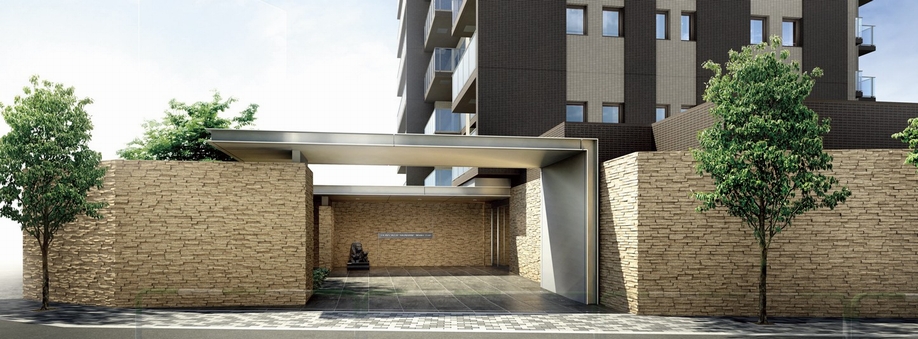 Other. While greeted with Daira Kana Mongamae, Worthy of living in is called a mansion that will lead to the inside of comfort to those who live here (Entrance Rendering)