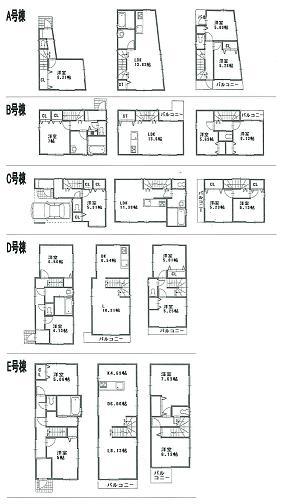 Other building plan example. All five buildings! There is reference plan