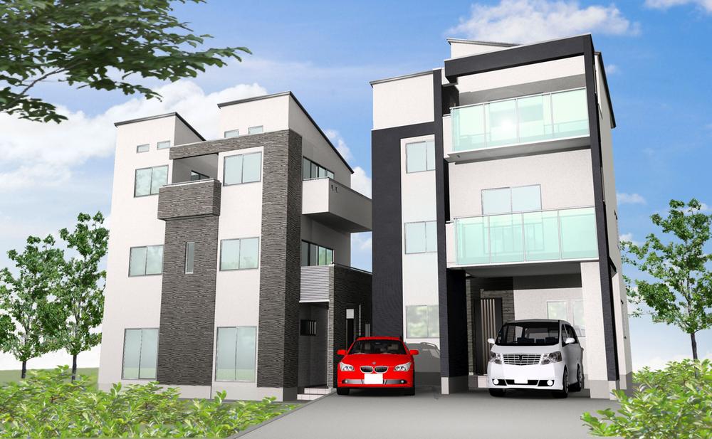 Rendering (appearance). Sunny south-facing public road surface