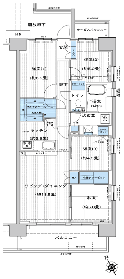 Floor: 4LDK + multi-space, occupied area: 82.53 sq m, Price: 37,480,000 yen, now on sale