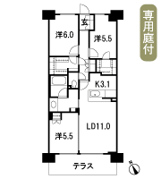Floor: 3LDK + multi-space + walk-in closet, the area occupied: 73.5 sq m, Price: 32,780,000 yen, now on sale