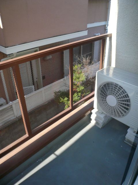 Balcony. There are also firmly balcony