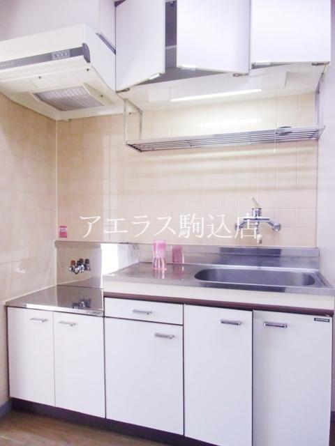 Kitchen. Two-burner kitchen can be installed ・ Storage is also rich