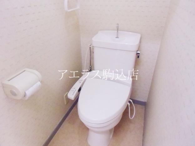 Toilet. Warm water cleaning toilet seat with toilet