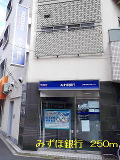 Bank. Mizuho 250m to Bank (Bank)
