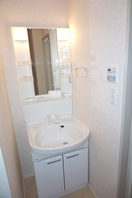 Washroom. Independent wash basin