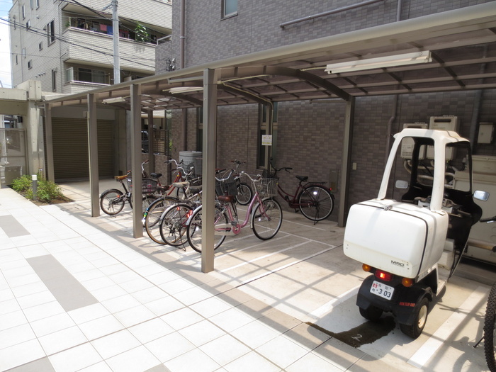 Other common areas. Bicycle-parking space