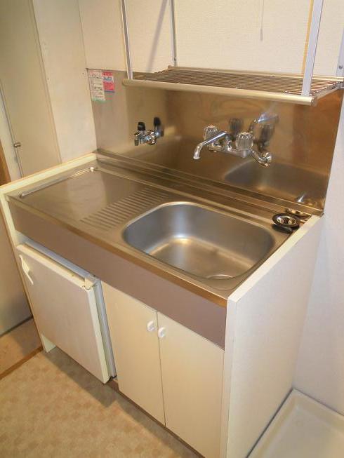 Kitchen. You can gas stove installation!