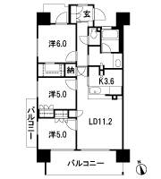 Floor: 3LDK + N + WIC, the area occupied: 71.2 sq m, Price: 45,300,000 yen, now on sale