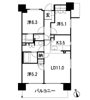Floor: 3LDK + N + WIC, the occupied area: 70.04 sq m, Price: 44,400,000 yen, now on sale