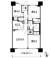 Floor: 3LDK + N + WIC, the occupied area: 66.99 sq m, price: 42 million yen, currently on sale