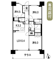 Floor: 3LDK + N + WIC, the occupied area: 66.99 sq m, Price: 36,900,000 yen, now on sale
