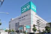 Home center. 293m to Nitori Akabane store