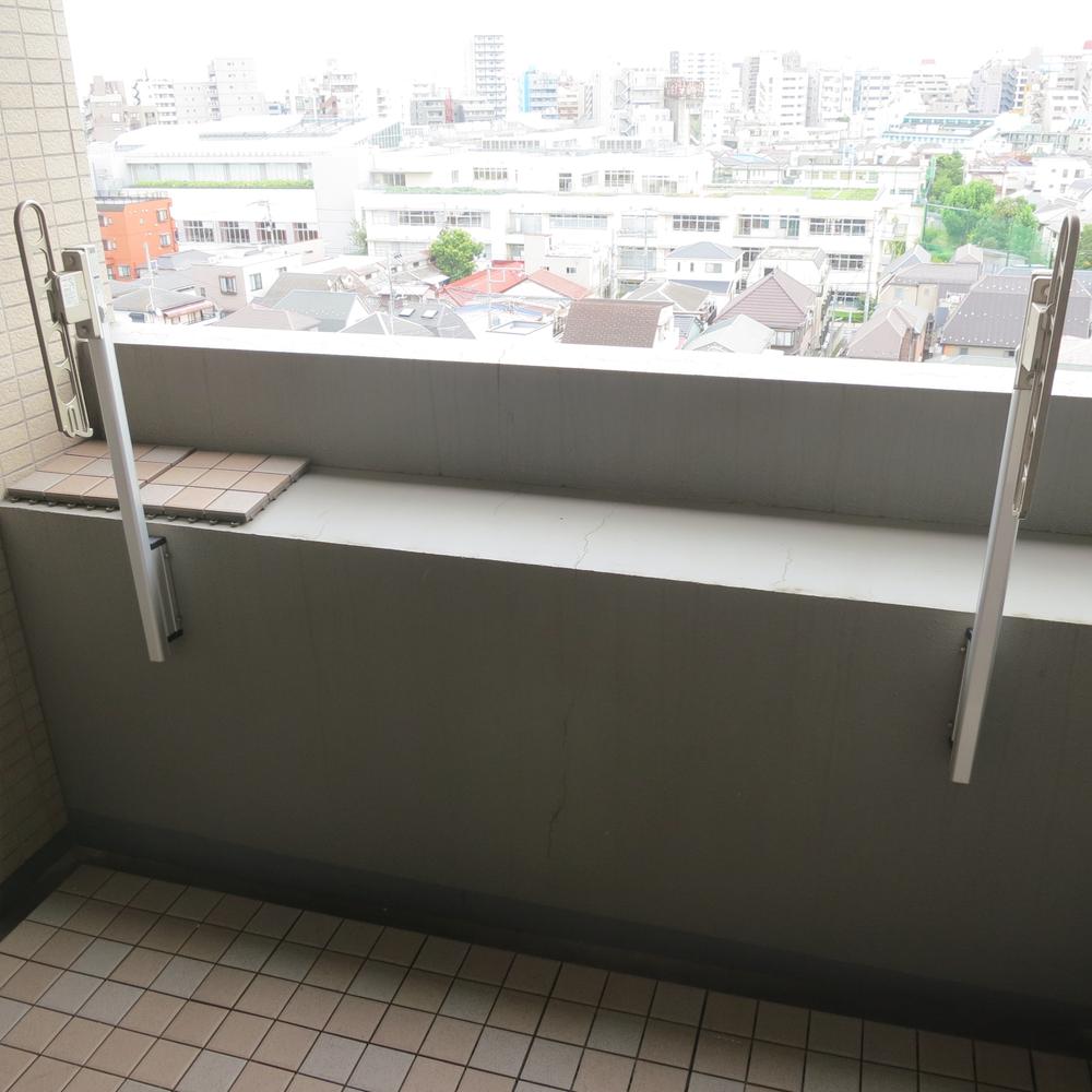 Balcony. And balcony tiles have been affixed, Very serene space.