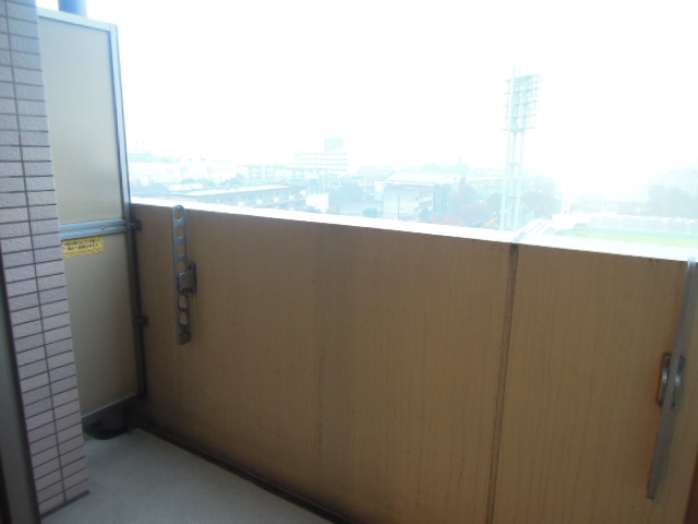 Balcony. East-facing balcony