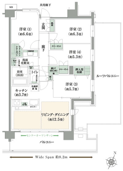 Floor: 4LDK + WIC + N, the occupied area: 88.17 sq m, Price: TBD