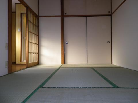 Living and room. Japanese-style room of calm atmosphere