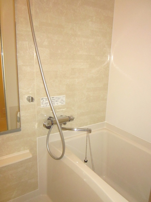 Bath. With bathroom dryer