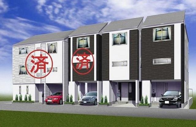 Rendering (appearance). Honchi building Rendering