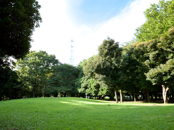 Surrounding environment. Kita-ku, Central Park (about 940m ・ Walk in 12 minutes) park and a sports and cycling trails such as the baseball field and tennis courts. In the lawn open space surrounded by trees, People to spread the lunch box, Also seen the figure of a person to be a basking.