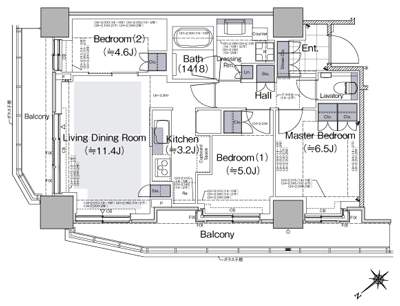 Floor: 3LD ・ K, the occupied area: 70.41 sq m, Price: 51,200,000 yen, now on sale
