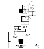 Floor: 1LD ・ K + WIC, the occupied area: 41.05 sq m, Price: 31,100,000 yen, now on sale