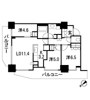 Floor: 3LD ・ K, the occupied area: 70.41 sq m, Price: 51,200,000 yen, now on sale