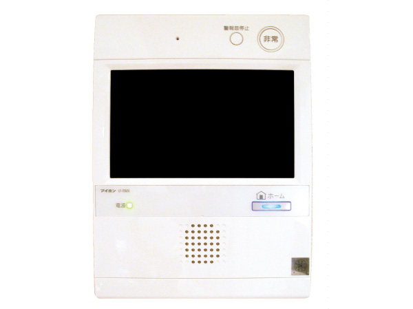 Security.  [Intercom with TV monitor] In a TV monitor of each dwelling unit, Check the visitor who is in the entrance hall. It is safe because it unlocked from the check with the video and audio. (Same specifications)
