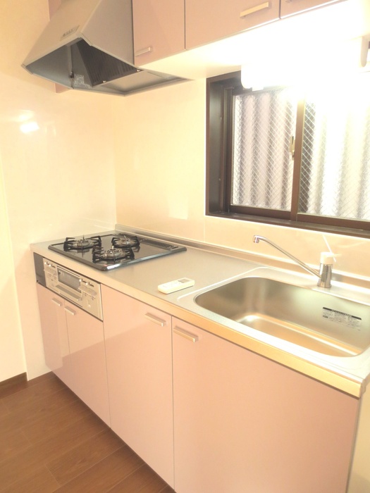 Kitchen. It is a 3-neck system Kitchen of new. 