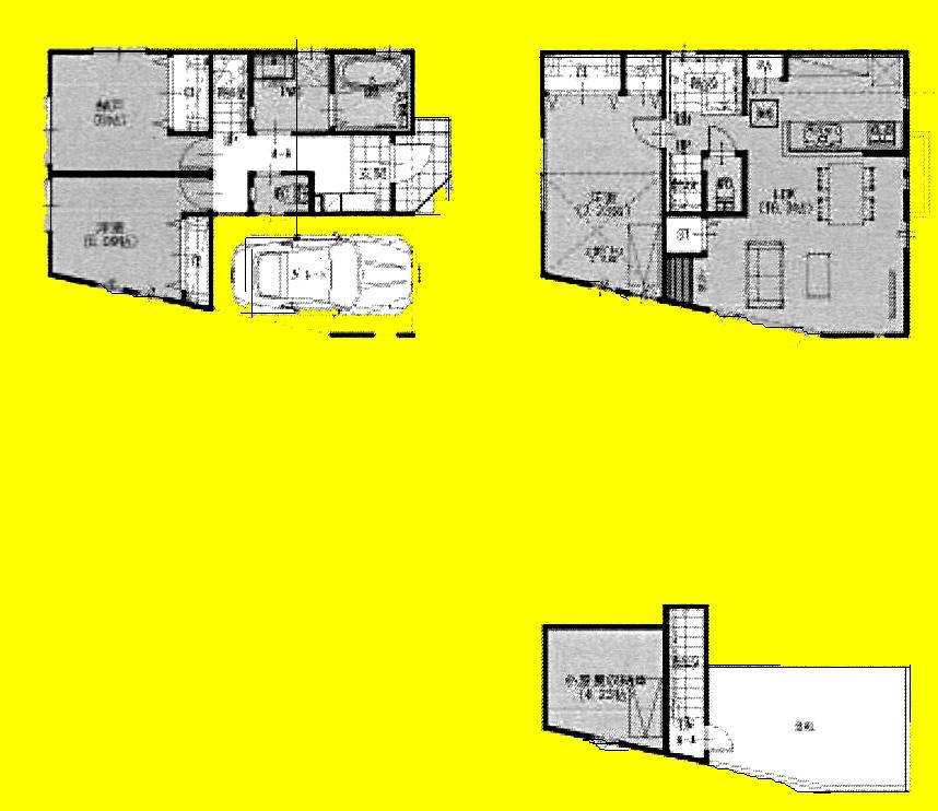 Floor plan. 29,800,000 yen, 3LDK + S (storeroom), Land area 68.26 sq m , Building area 97.68 sq m